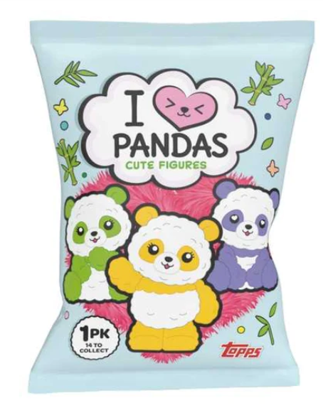 I Love Panda Cute Figures Collector Pack