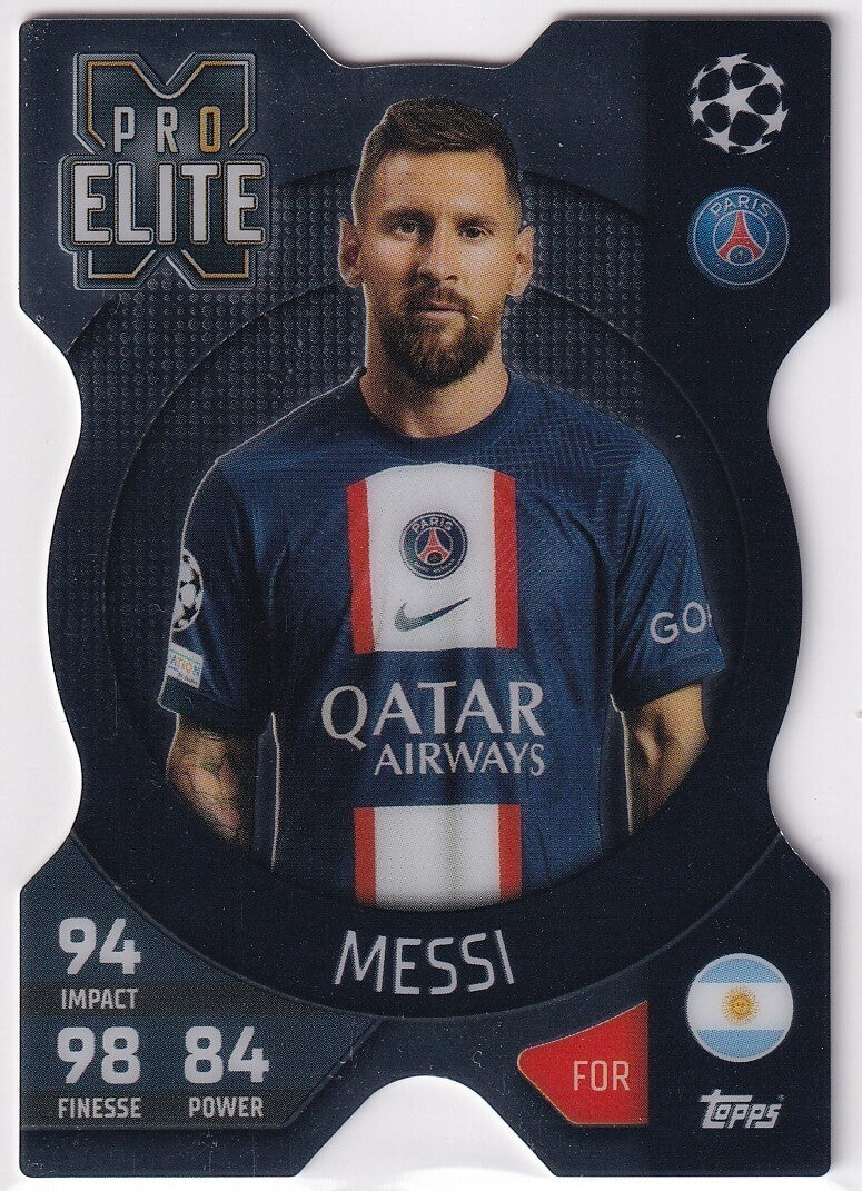 Match Attax Extra 23 Pro Elite Messi