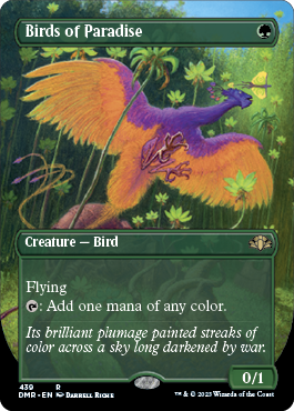 MTG Dominaria Remastered 439 Birds of Paradise