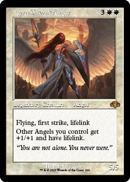 MTG Dominaria Remastered 266 Lyra Dawnbringer