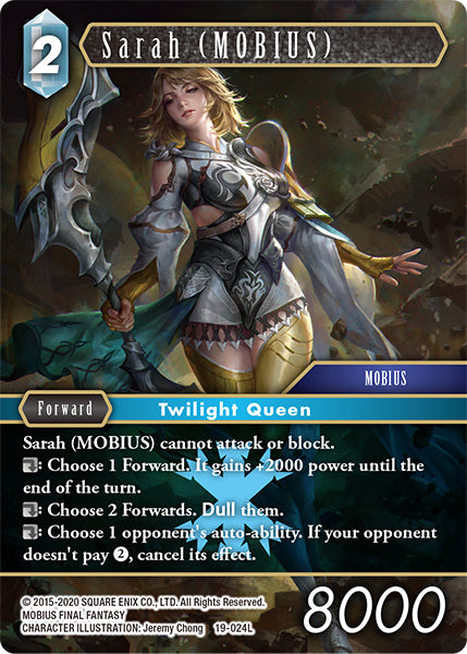 Final Fantasy Opus XIX - 19-024 Sarah (MOBIUS)