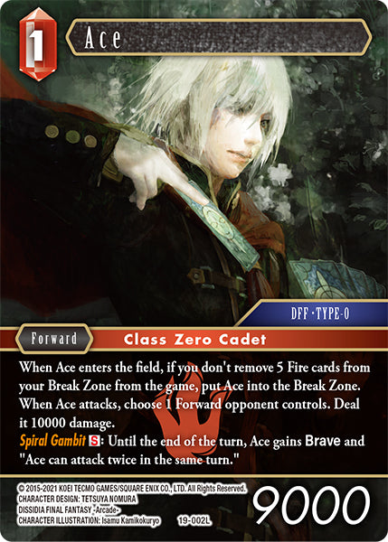 Final Fantasy Opus XIX - 19-002 Ace