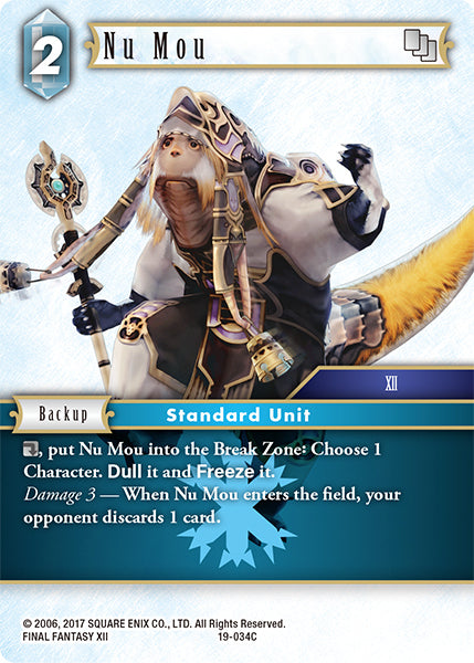 Final Fantasy Opus XIX - 19-034 Nu Mou