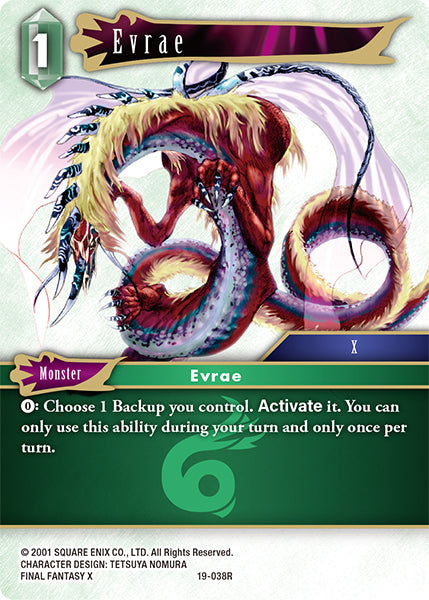 Final Fantasy Opus XIX - 19-038 Evrae