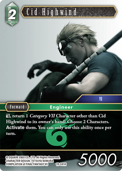 Final Fantasy Opus XIX - 19-041 Cid Highwind