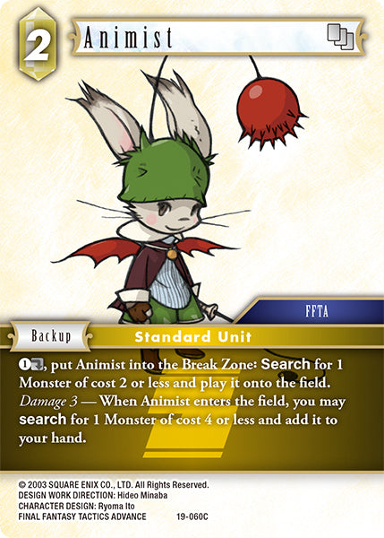 Final Fantasy Opus XIX - 19-060 Animist