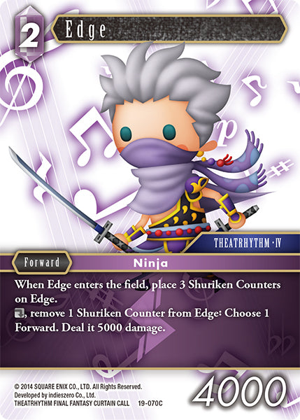 Final Fantasy Opus XIX - 19-070 Edge