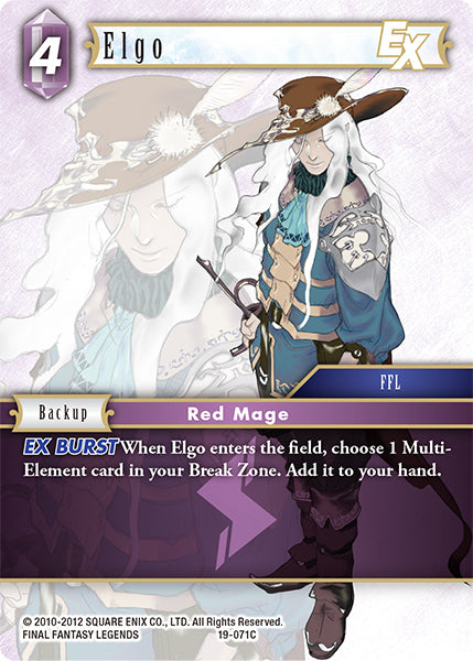 Final Fantasy Opus XIX - 19-071 Elgo