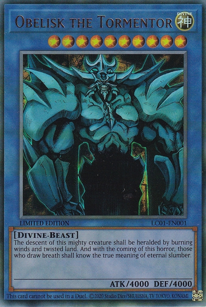 Obelisk The Tormentor LC01-EN001