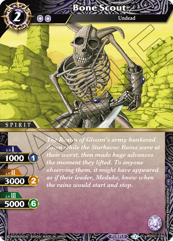 BSS01-036 Bone Scout