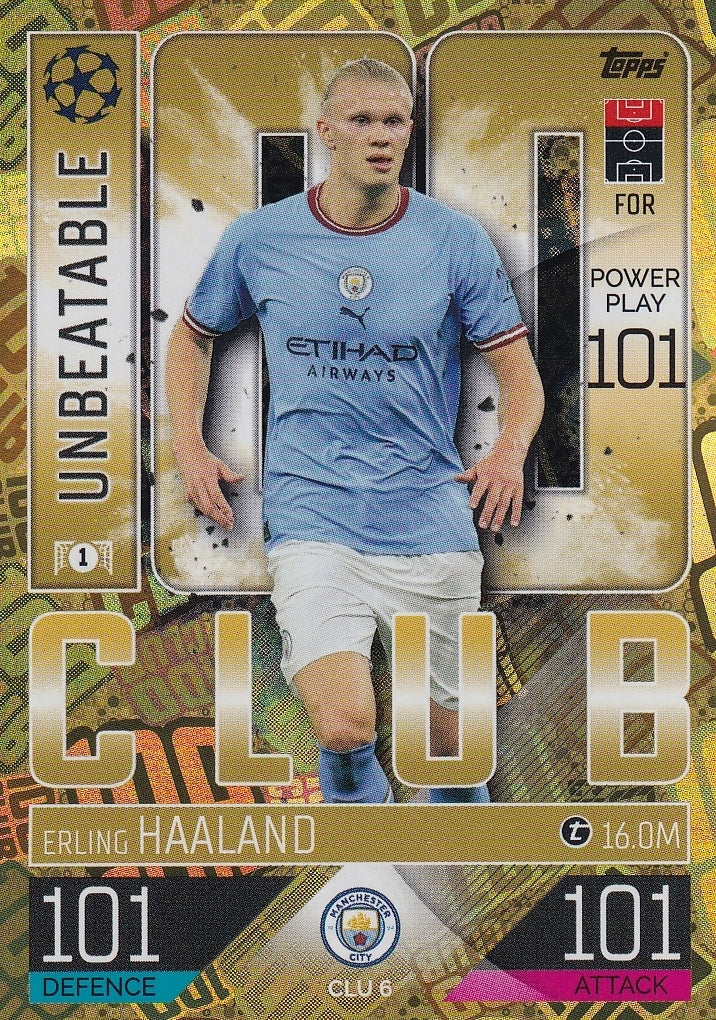 Match Attax Extra 23 100 Club ERLING HAALAND