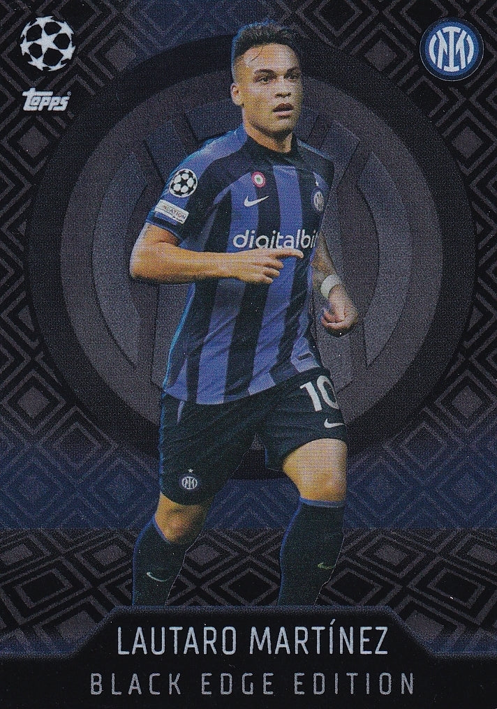 Match Attax Extra 23 Black Edge Edition LAUTARO MARTINEZ