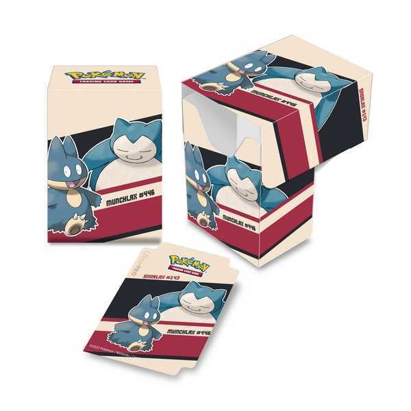 Pokémon Snorlax & Munchlax Full View Deck Box