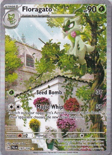 Scarlet & Violet Paldea Evolved 197/193 Floragato
