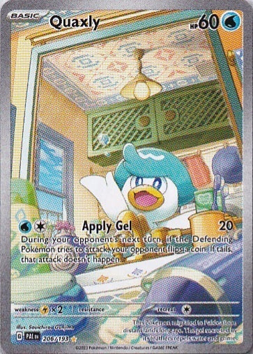 Scarlet & Violet Paldea Evolved 206/193 Quaxly