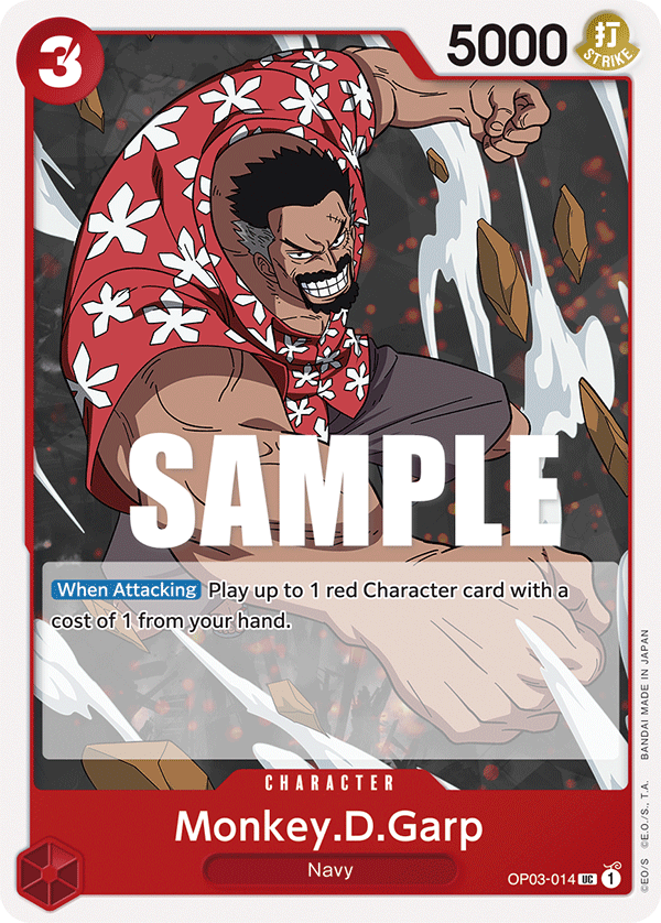 OP03-014 | UC | CHARACTER Monkey.D.Garp