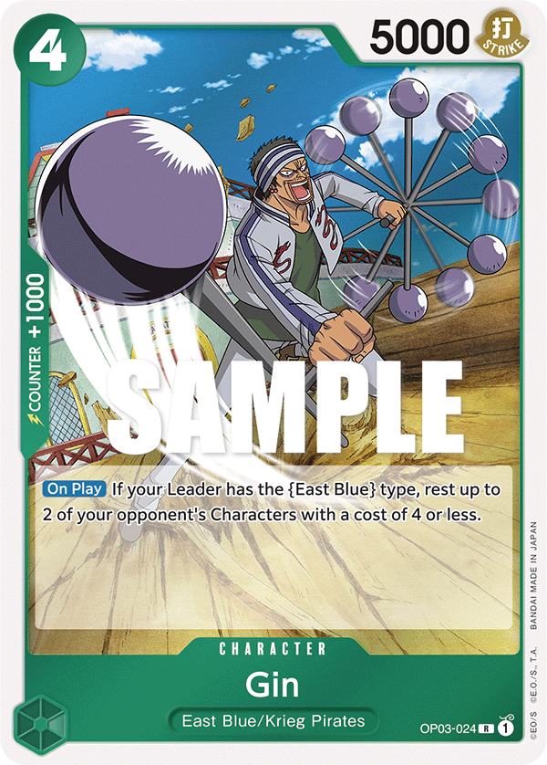 OP03-024 | R | CHARACTER Gin