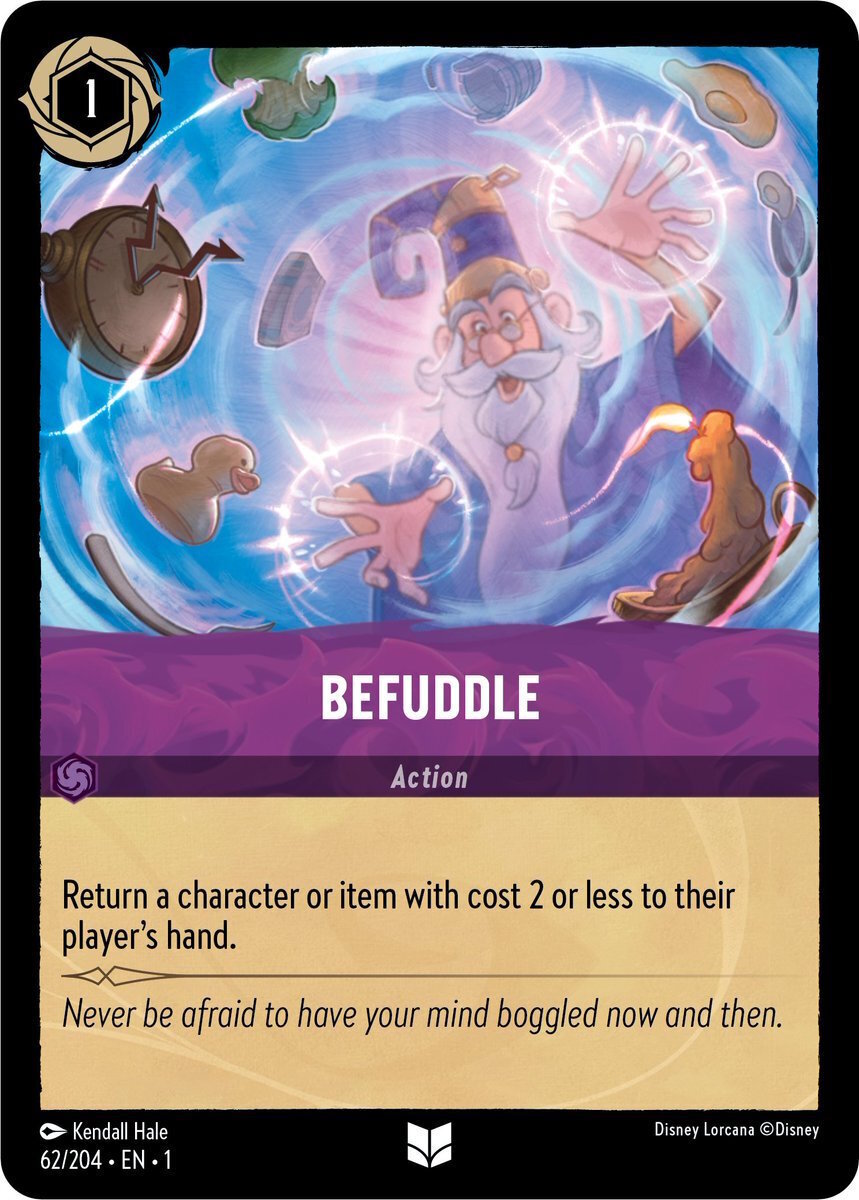 Disney Lorcana The First Chapter 062/204 BEFUDDLE