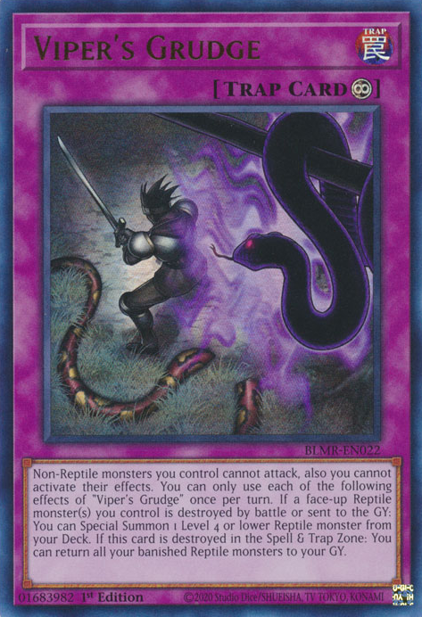 Battles of Legend: Monstrous Revenge BLMR-EN022 Viper's Grudge