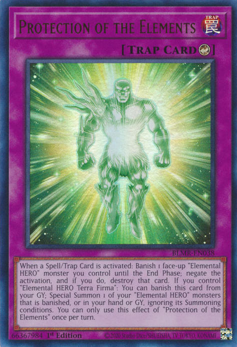 Battles of Legend: Monstrous Revenge BLMR-EN038 Protection of the Elements