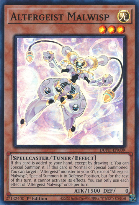 Duelist Nexus DUNE-EN009 Altergeist Malwisp