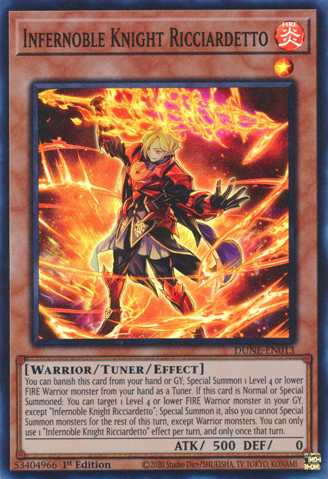 Duelist Nexus DUNE-EN013 Infernoble Knight Ricciardetto