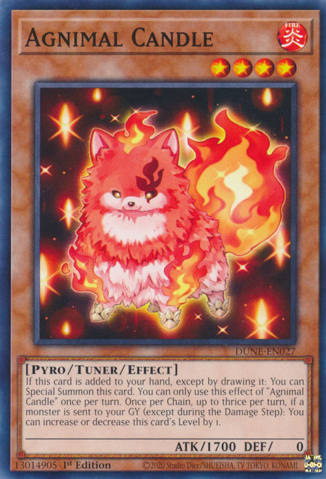 Duelist Nexus DUNE-EN027 Agnimal Candle