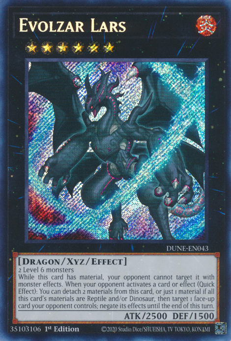 Duelist Nexus DUNE-EN043 Evolzar Lars