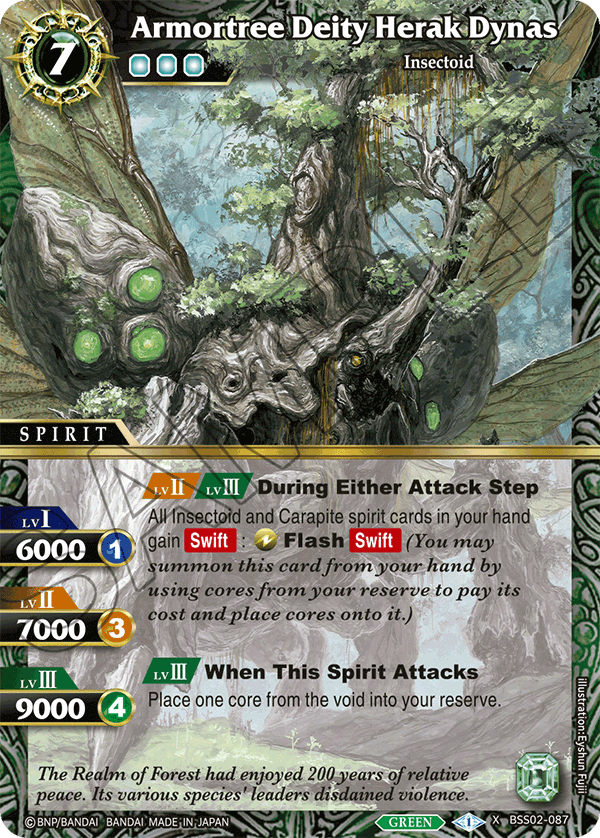 BSS02-087 Armortree Deity Herak Dynas