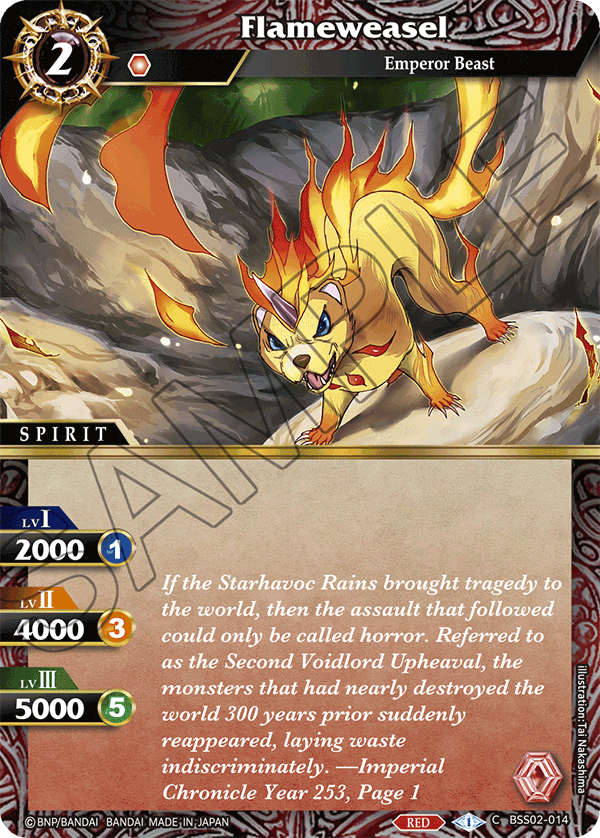 BSS02-014 Flameweasel