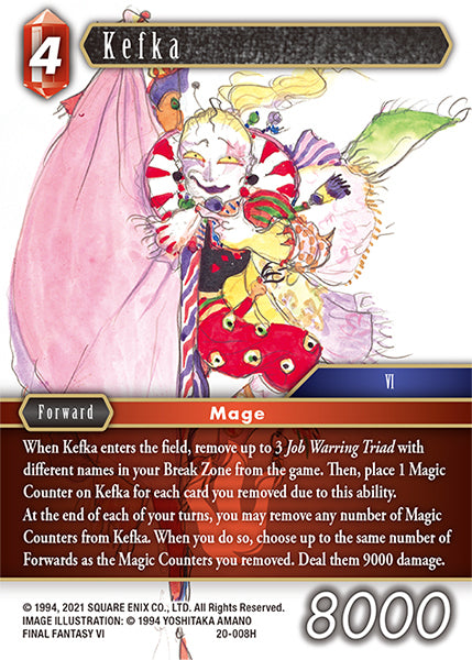 Final Fantasy Opus XX - 20-008 Kefka