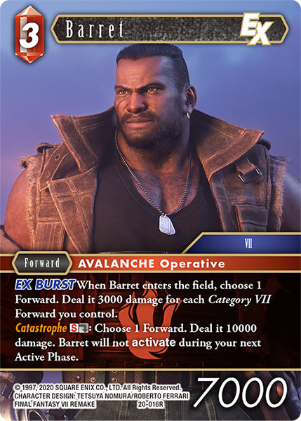 Final Fantasy Opus XX - 20-016 Barret