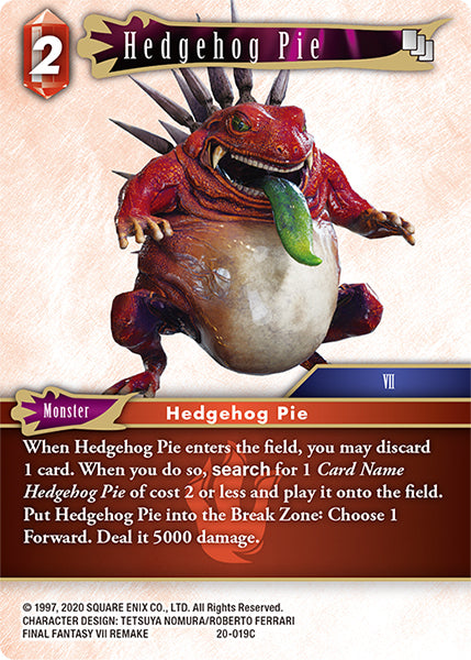Final Fantasy Opus XX - 20-019 Hedgehog Pie