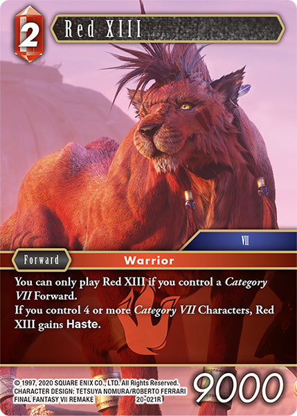 Final Fantasy Opus XX - 20-021 Red XIII