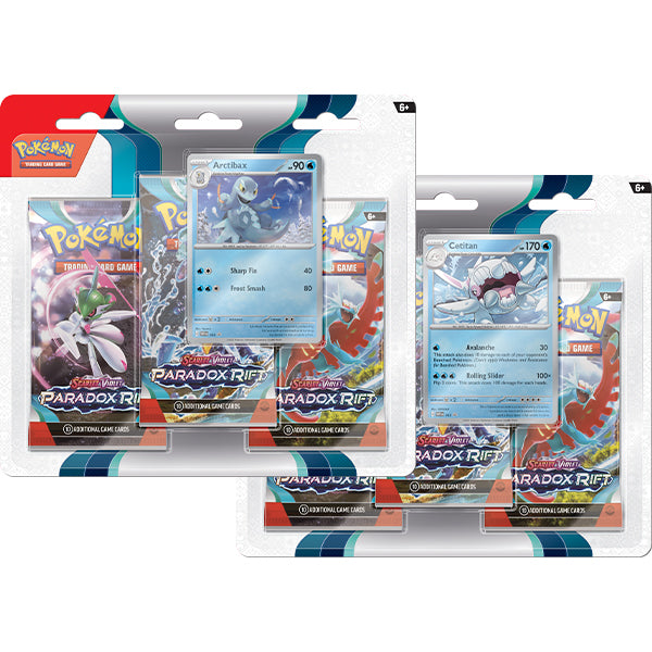 Pokémon TCG Scarlet & Violet Paradox Rift 3 Pack booster