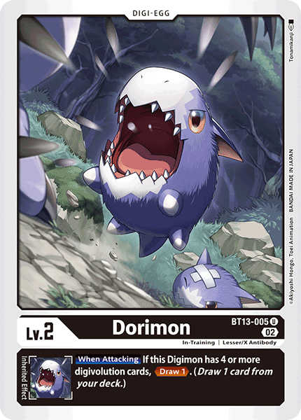 Versus Royal Knights BT13-005 Dorimon