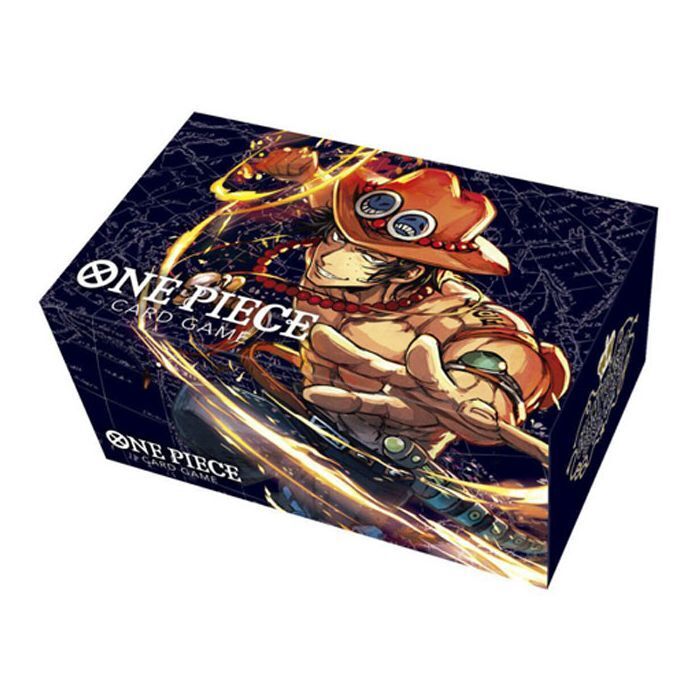 One Piece Card Game: Playmat and Storage Box Set - Portgas.D.Ace