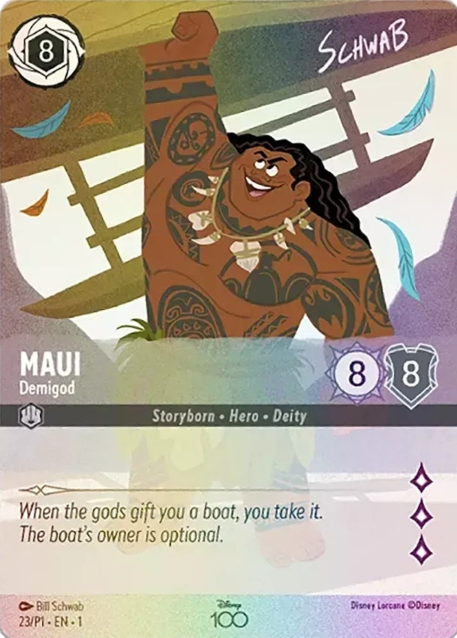 MAUI Demigod 23/P1 Disney 100 Collectors Edition
