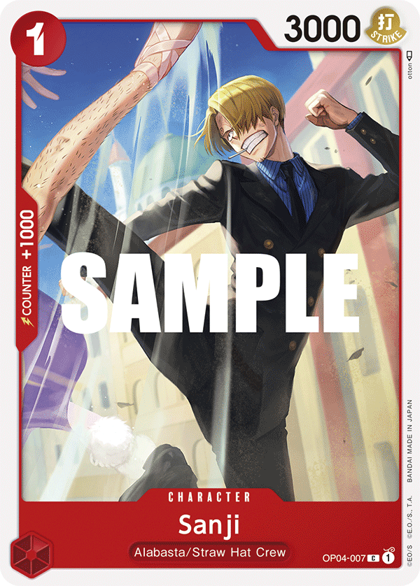 OP04-007 | C | CHARACTER Sanji