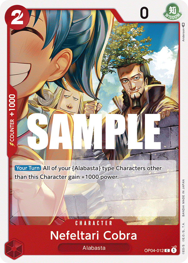 OP04-012 | C | CHARACTER Nefeltari Cobra