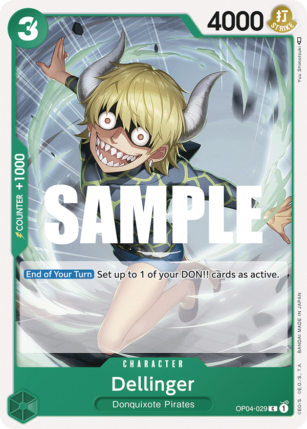 OP04-029 | C | CHARACTER Dellinger