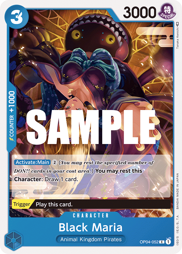 OP04-052 | C | CHARACTER Black Maria