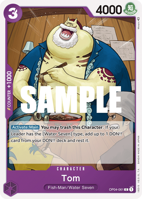 OP04-061 | C | CHARACTER Tom