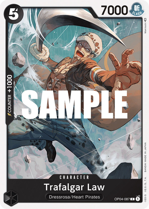 OP04-087 | C | CHARACTER Trafalgar Law