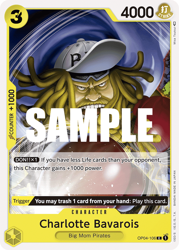 OP04-106 | C | CHARACTER Charlotte Bavarois