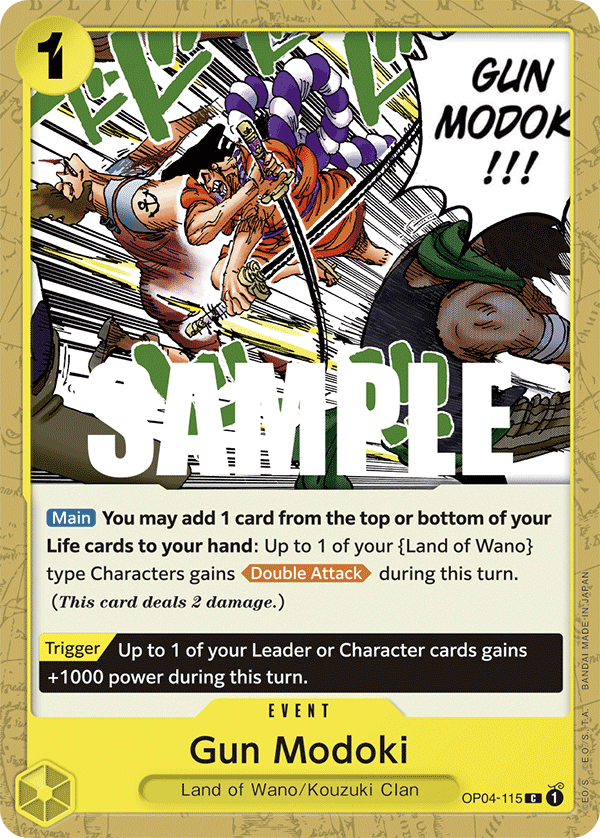 OP04-115 | C | EVENT Gun Modoki