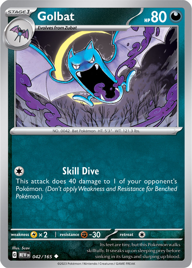 Scarlet & Violet-151 042/165 Golbat