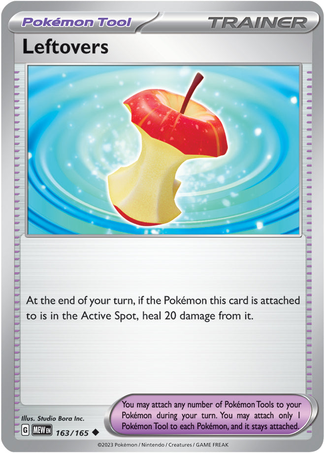 Scarlet & Violet-151 163/165 Leftovers Reverse Holo