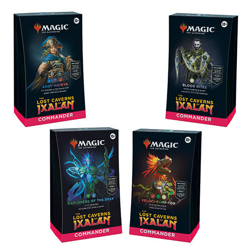 MTG: The Lost Caverns of Ixalan Commander Deck Set Of 4