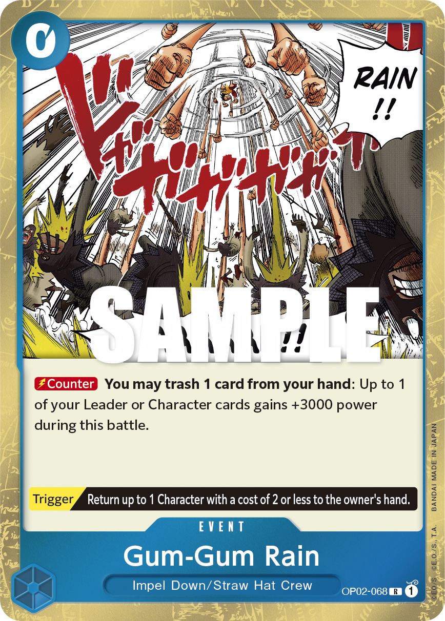 OP02-068 | R | EVENT Gum-Gum Rain